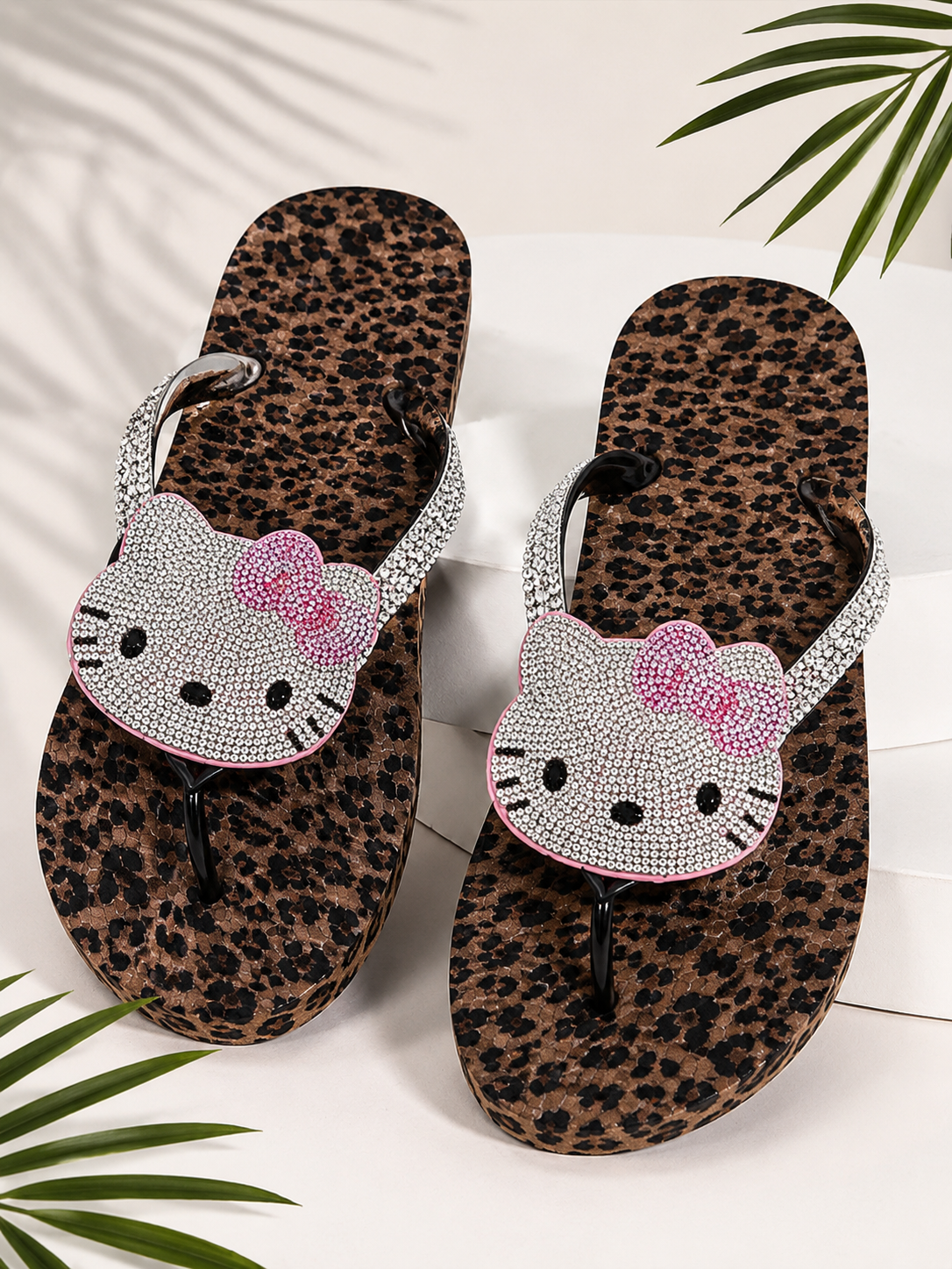 Hello Kitty Leopard Sandals